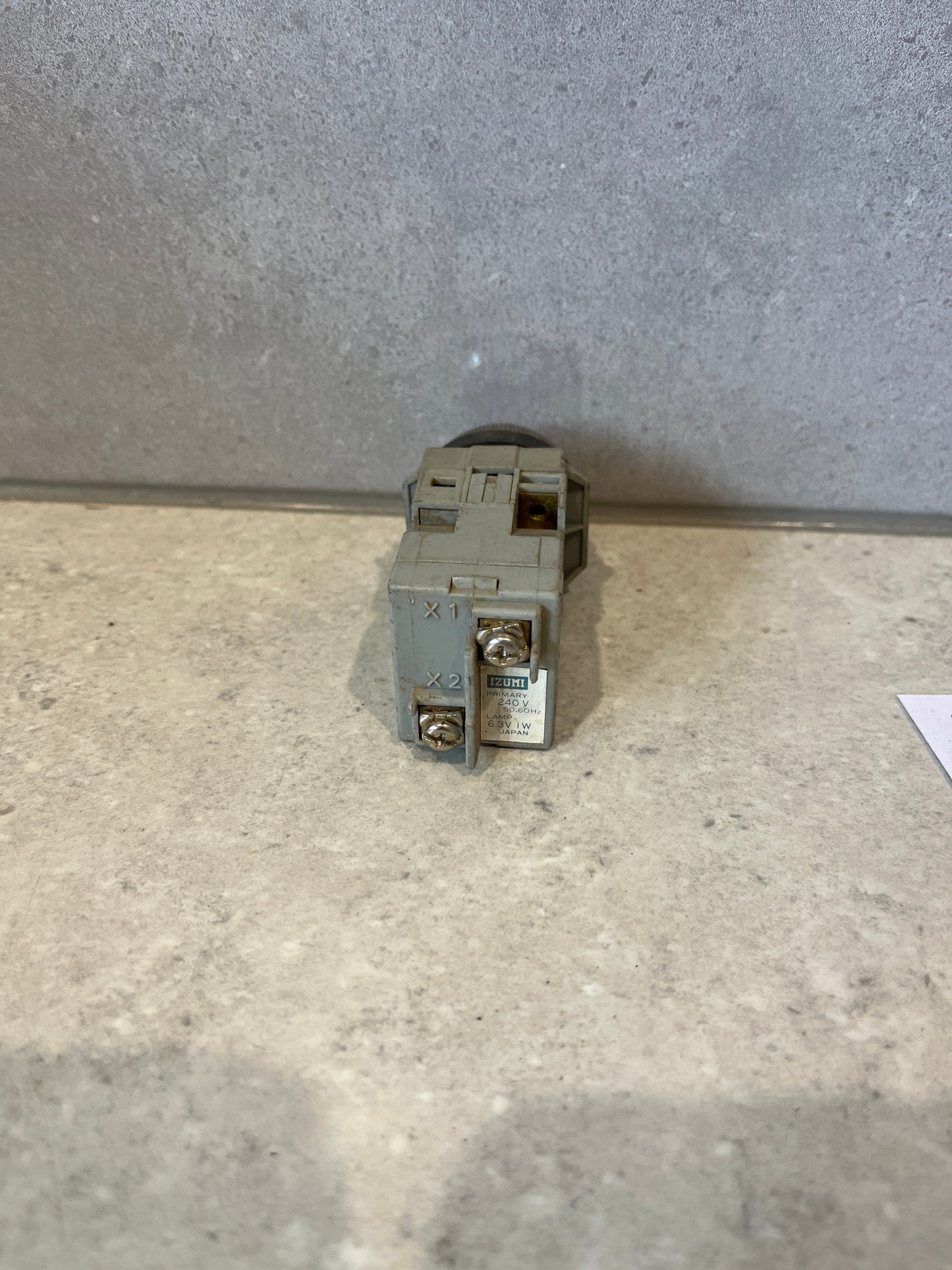 IZUMI 240V Pilot Light Red Domed.