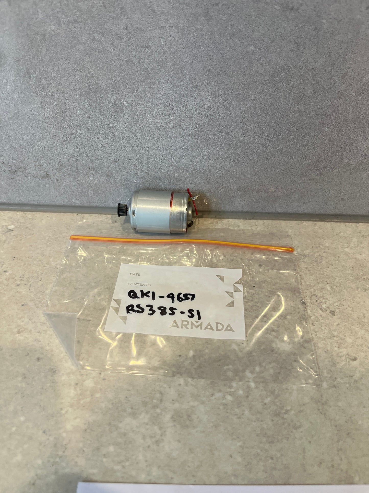 Standard Motor RS385-ST/2080 DC 12V-24V 13600RPM Large Torque Ball Bearing Motor