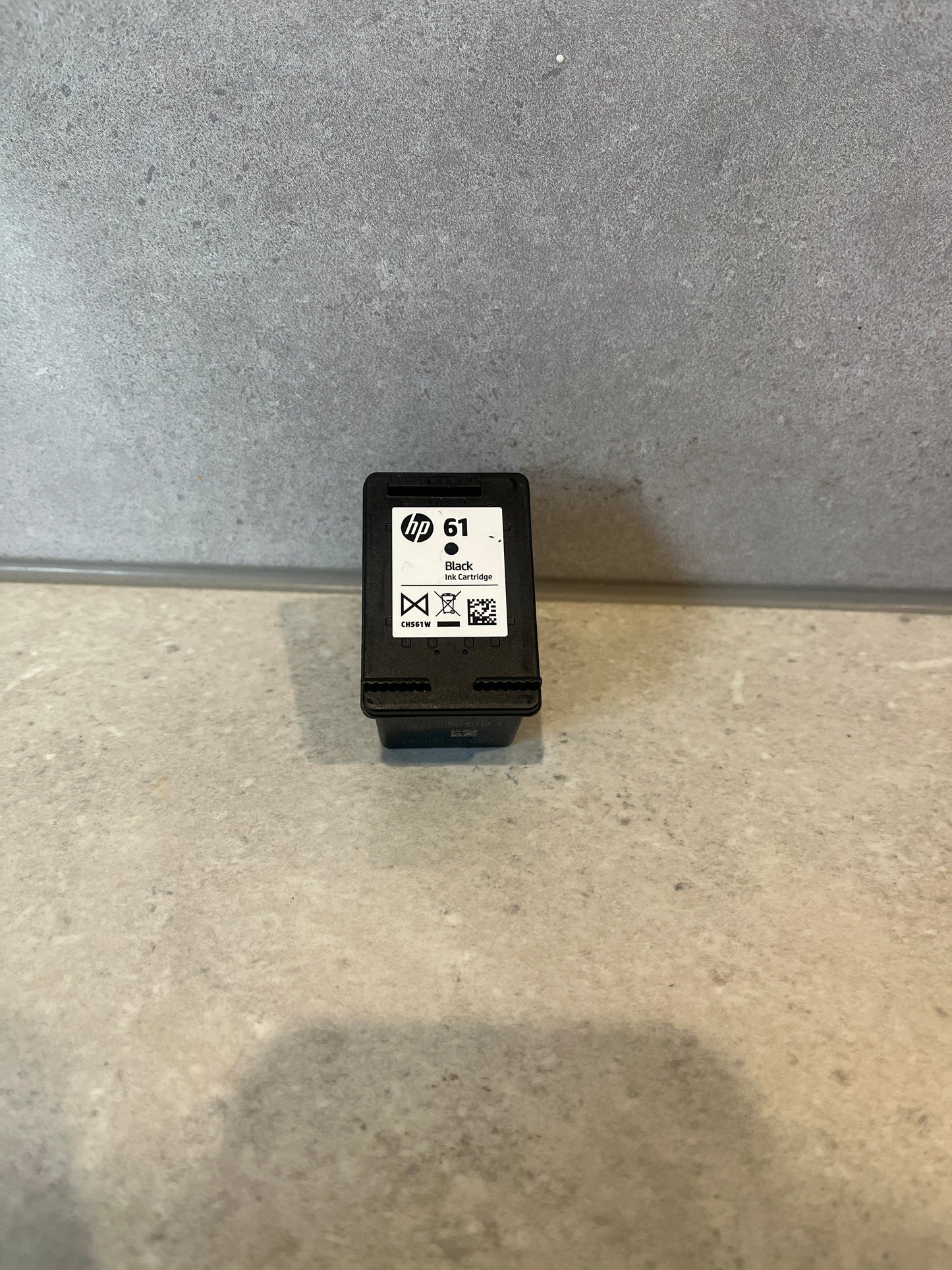 HP 61 BLACK GENUINE INK CARTRIDGE Used