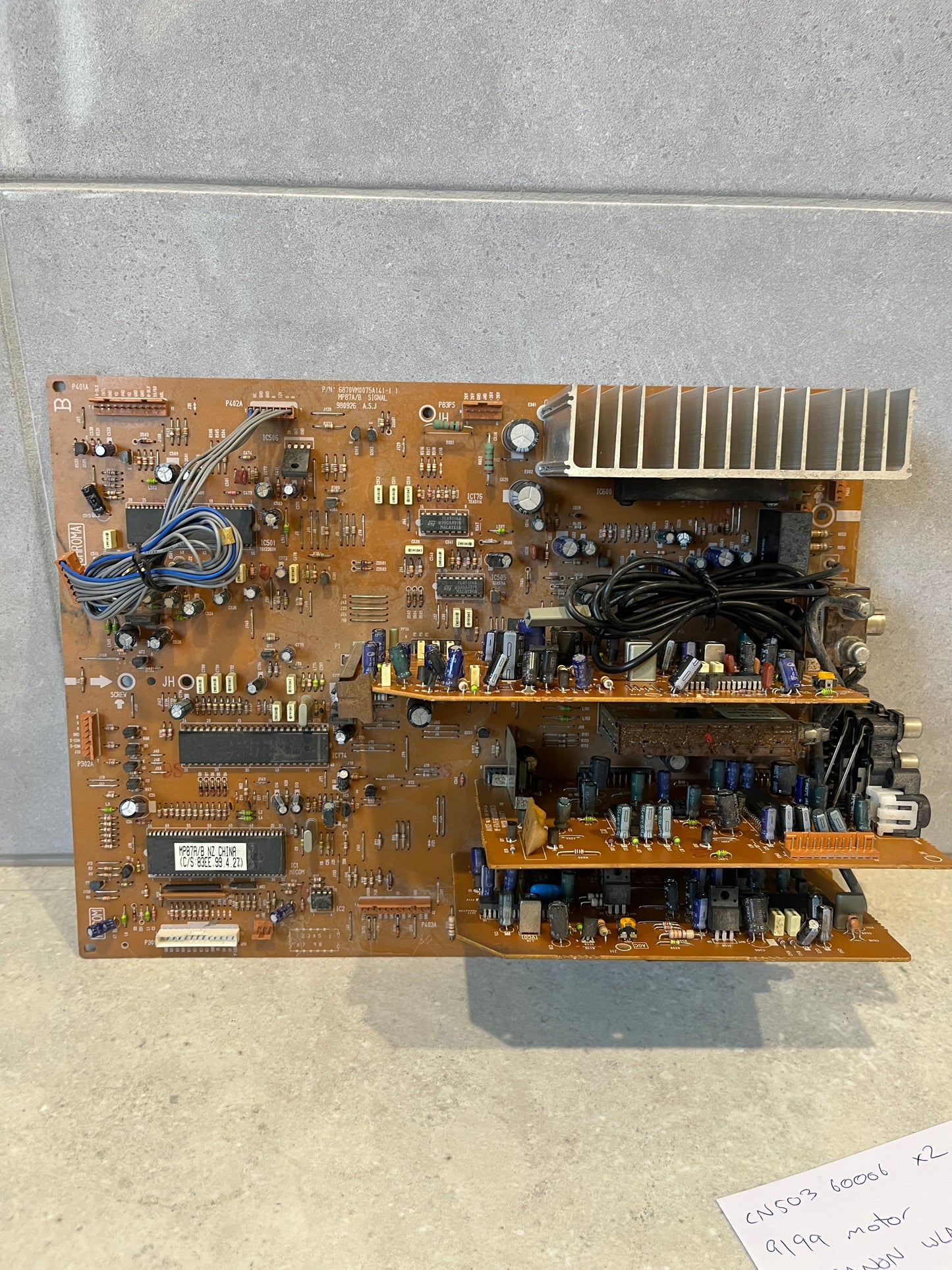 LG PF-60A30 PWB ASSY, MAIN Signal, 6870VM0075A