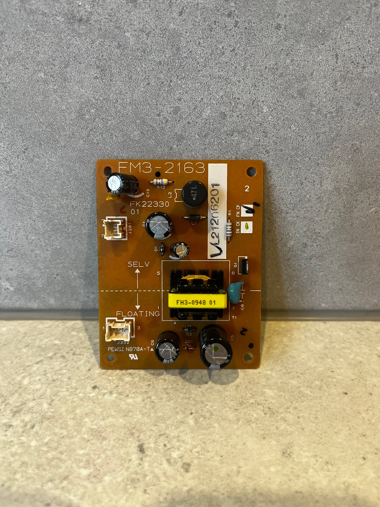 Genuine Canon FM3-2163-000 (FM32163000) Off-Hook Detection PCB Assembly