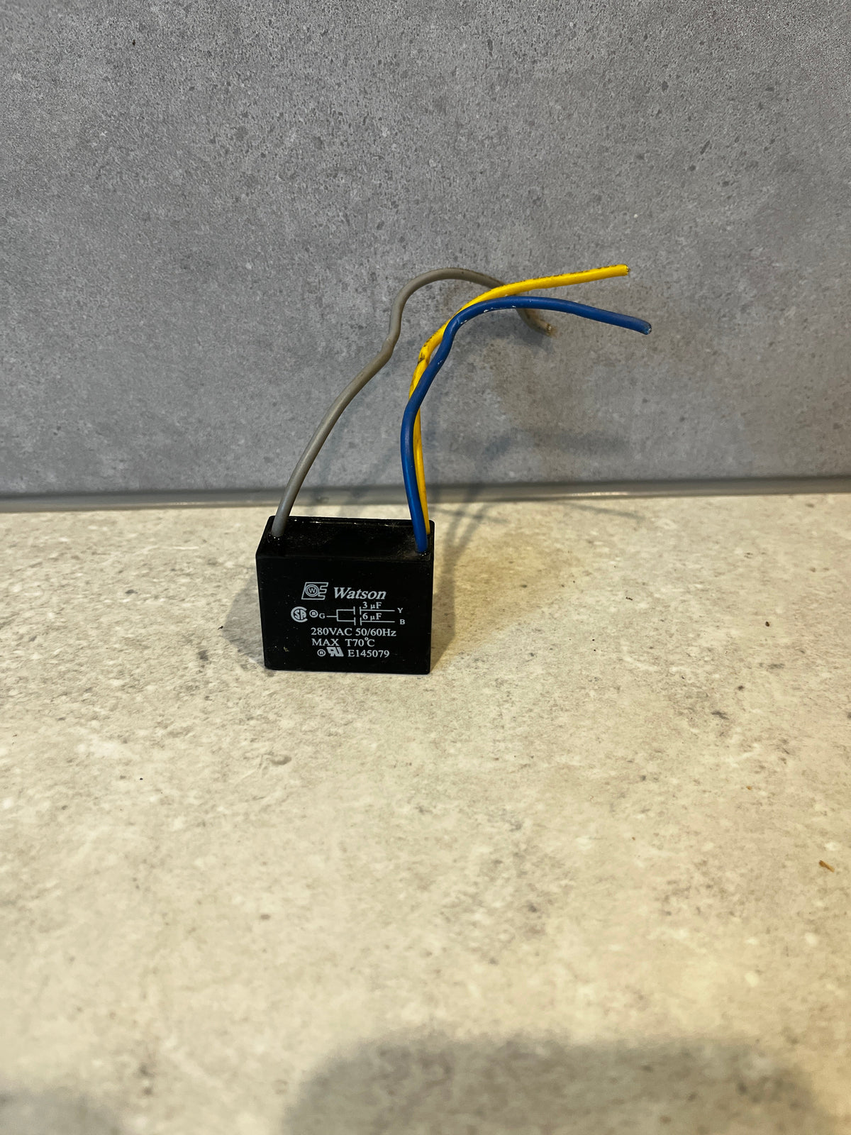Capacitor 3 Speed Controller 6uf & 3uf 250v suits fans Clipsal etc
