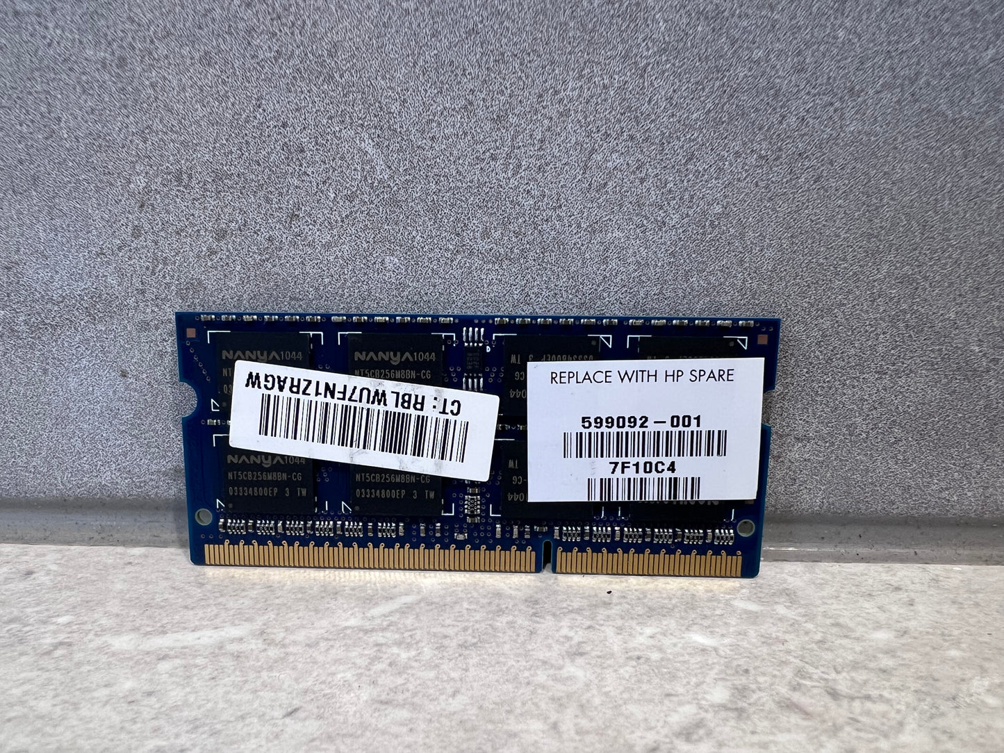 NANYA 4GB DDR3 1333MHZ 2RX8 PC3-10600S 204 pin SODIMM Laptop Ram