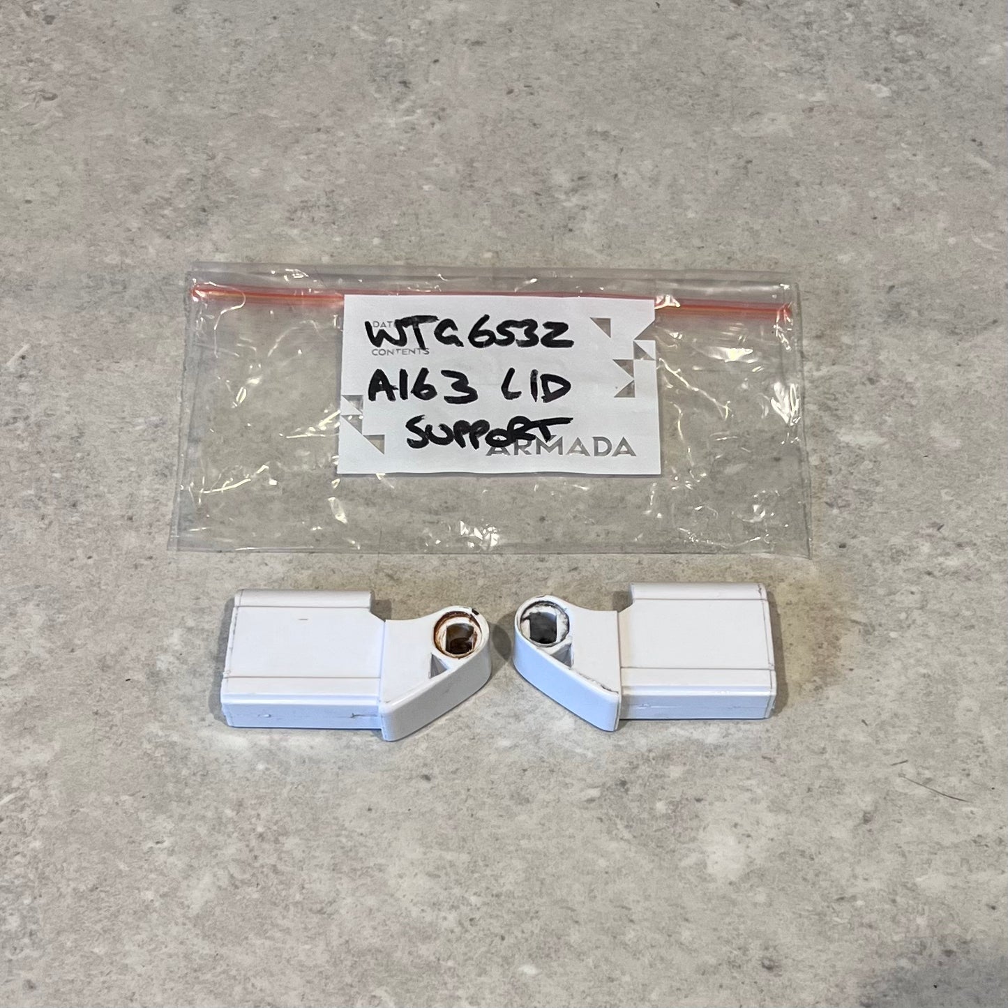 LG WTG532W PART A163 LID SUPPORT