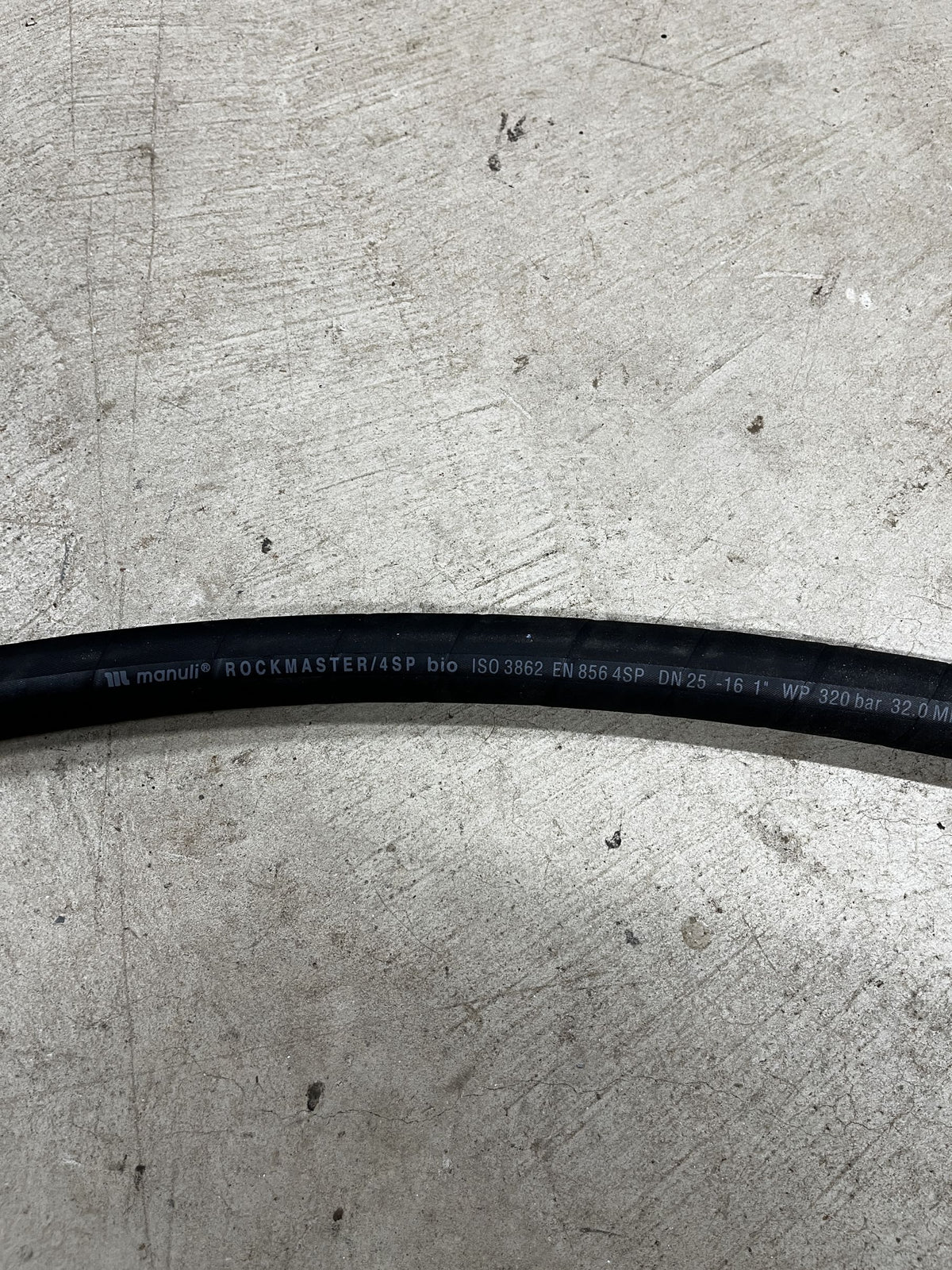 Manuli DN25 4SP 320Bar Hydraulic Hose – SAE61 x M45x2 35L DIN24