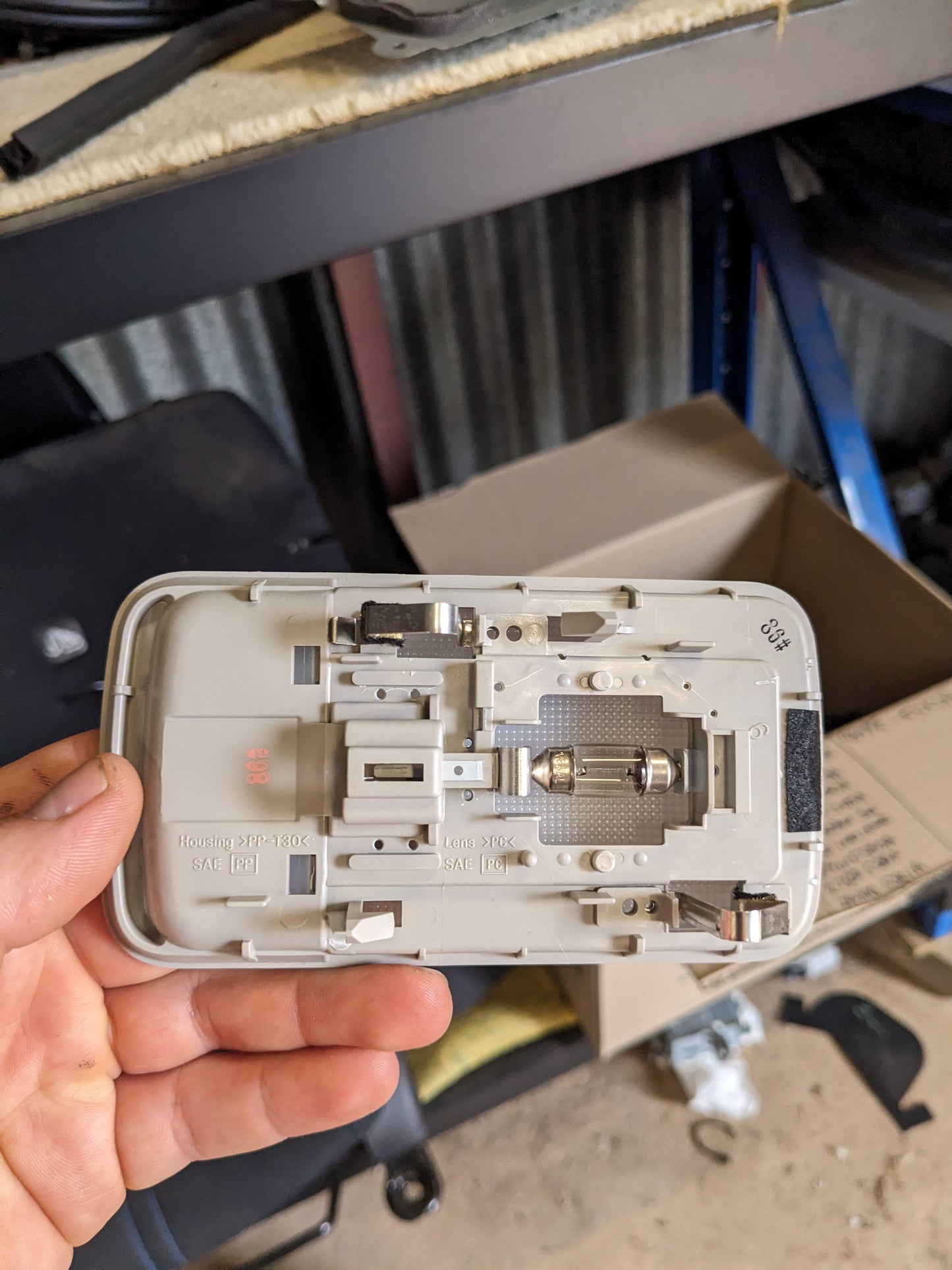 Nissan 26410-3NF0A Room Lamp Assy Nissan Leaf ZE1