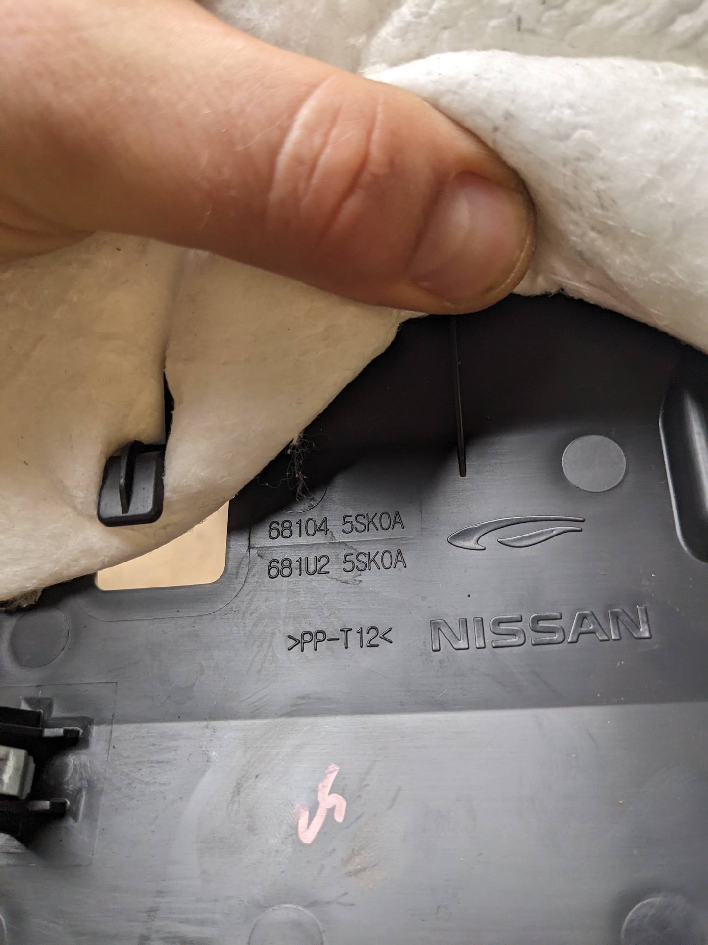Nissan 68104-3NF0B Panel-Instrument Under Cover Nissan Leaf ZE1