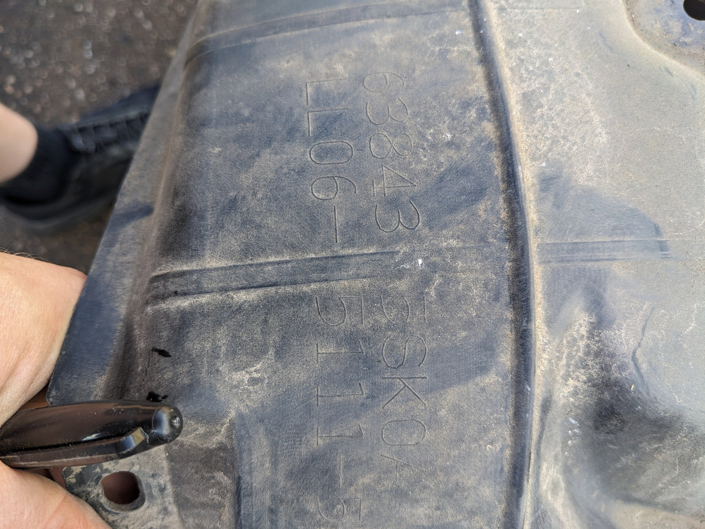 Nissan 63843-5SA0A Protector-Front Fender,LH Nissan Leaf ZE1