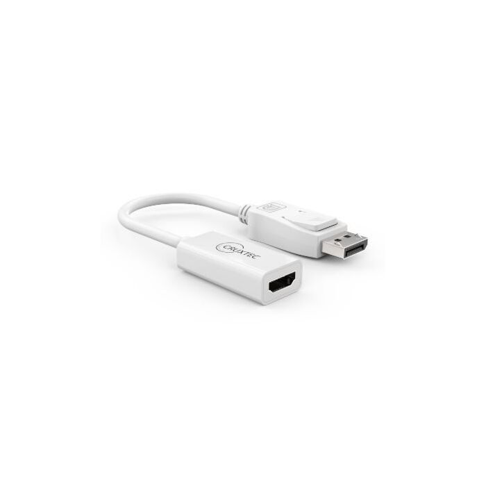 Cruxtec DisplayPort Male to HDMI Adapter
