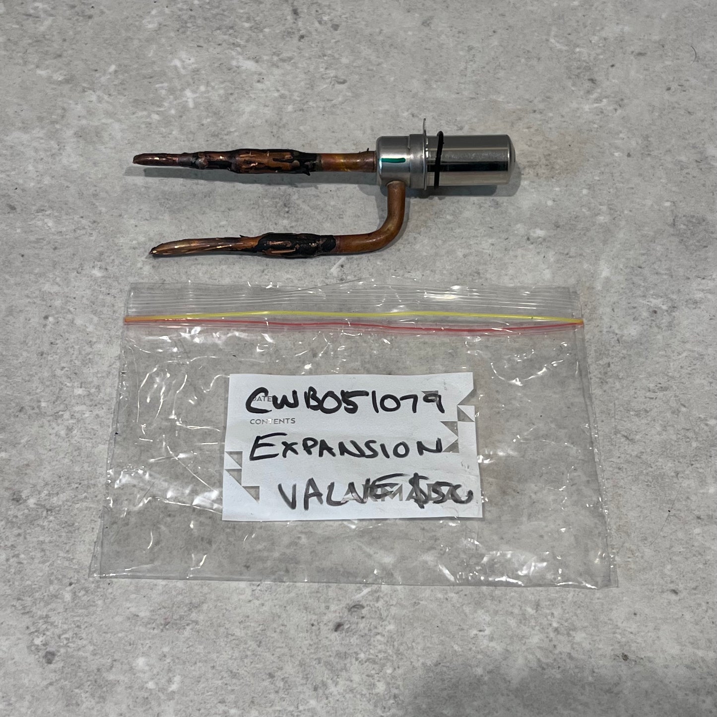 CWB051079 Copper HVAC Expansion Valve