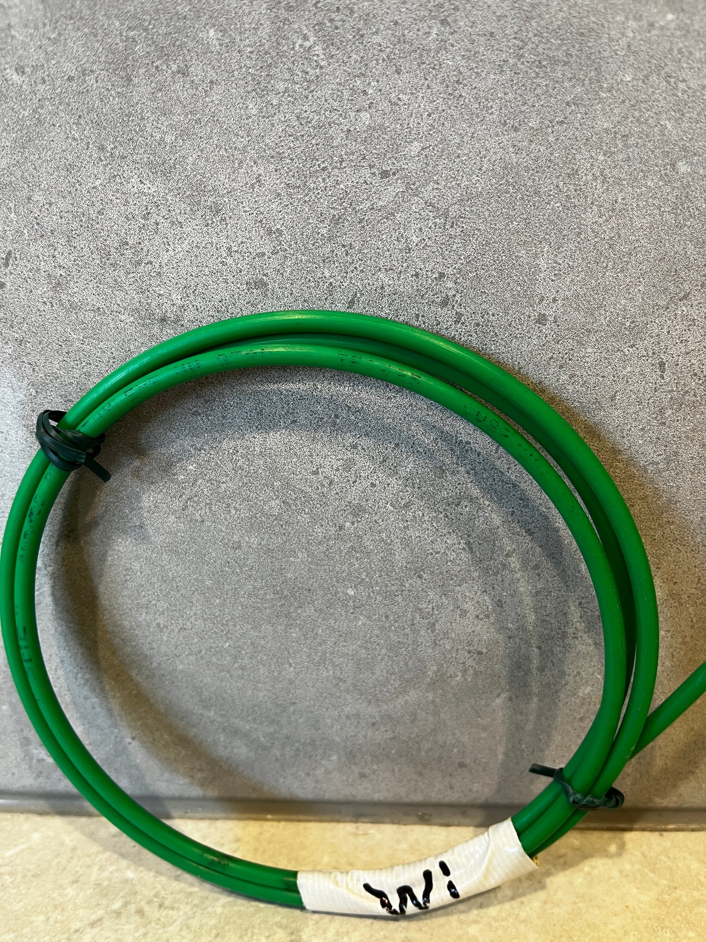 Air Hose 4mm OD x 2.5mm ID x 1M Length Green Polyethylene Tube SMC-TE0425
