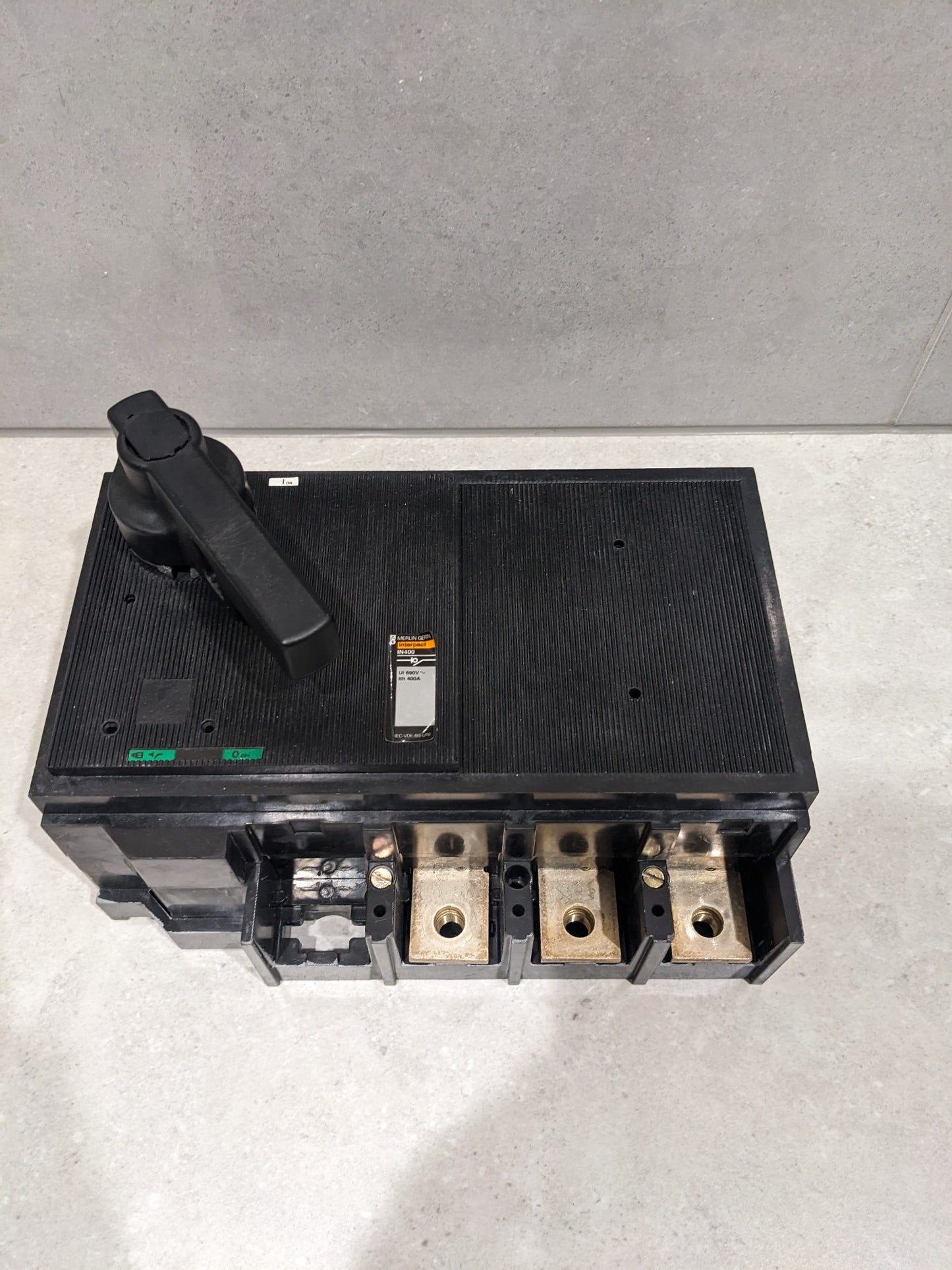 IN400 | Merlin Gerin Interpact | Disconnect Switch, 400A, 3Pole, Used