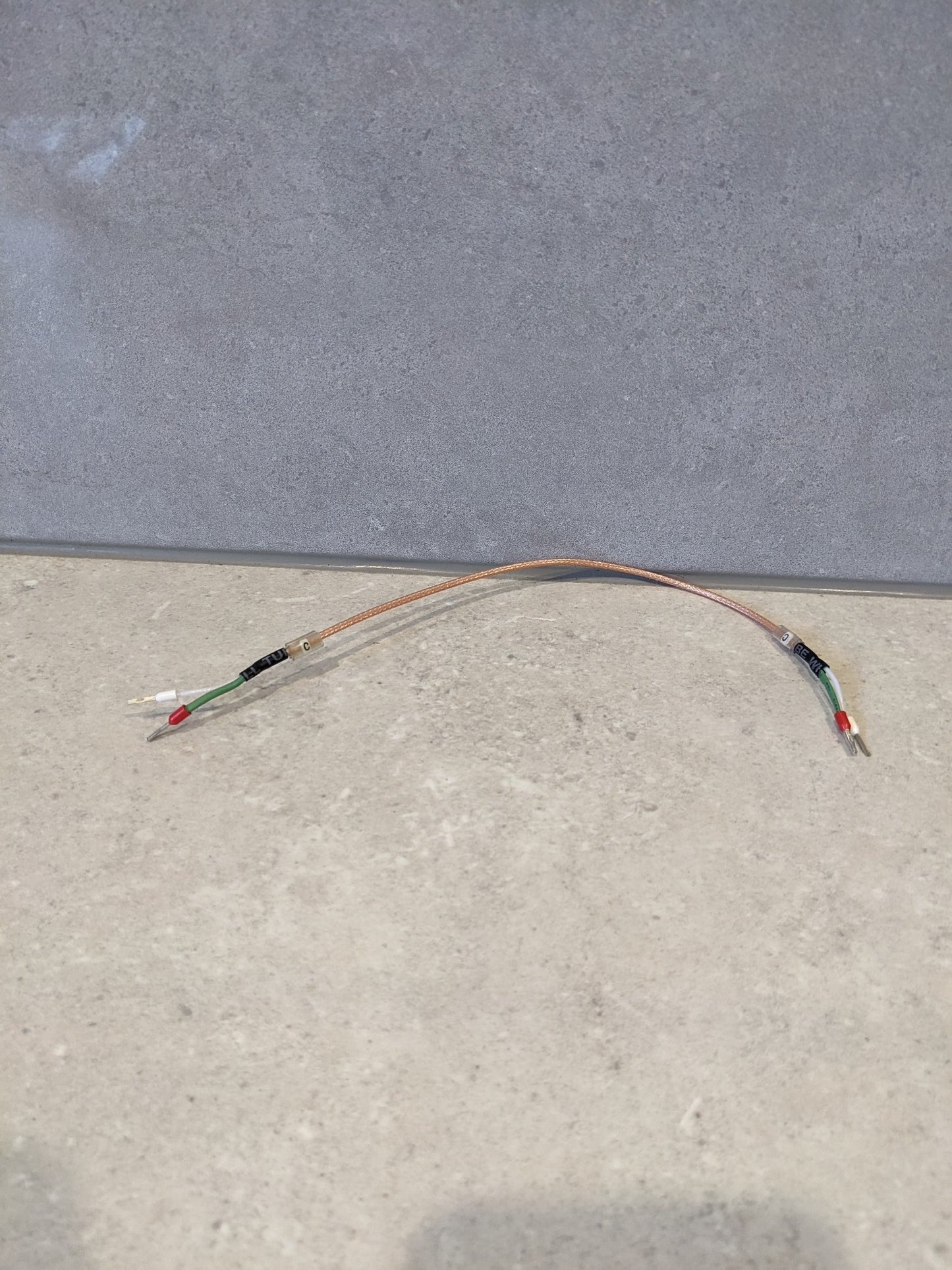 Fly Lead Pigtail Test Cable RG316 30CM Pre-Terminated