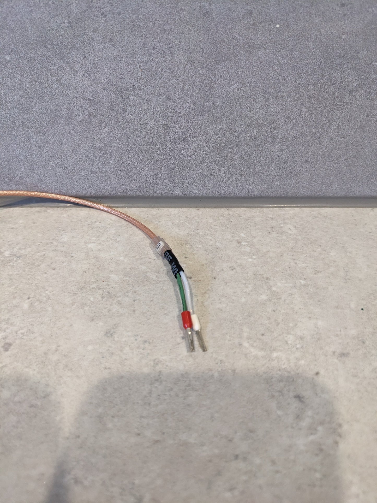 Fly Lead Pigtail Test Cable RG316 30CM Pre-Terminated