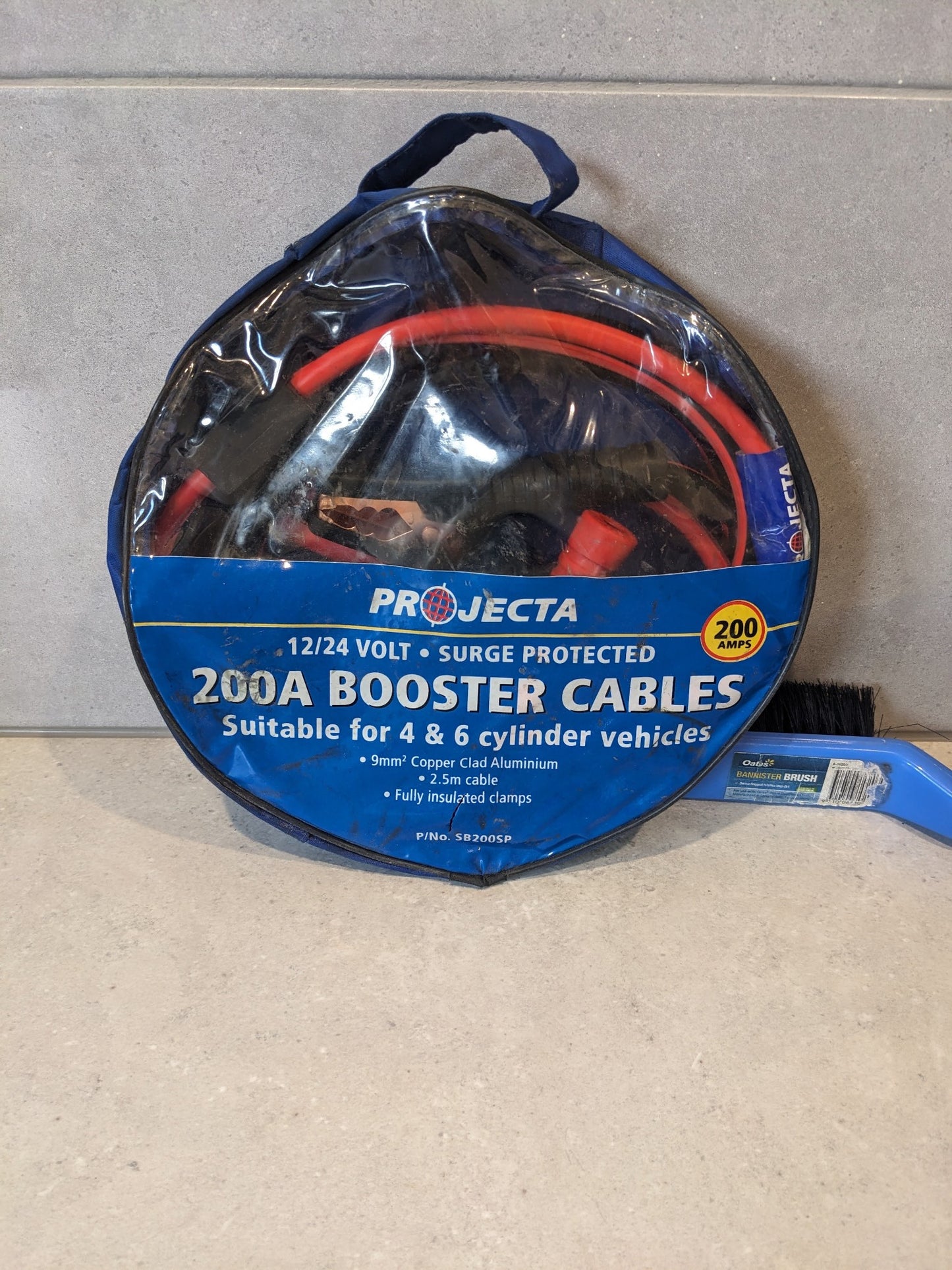 Projecta 200AMP Surge Protected Jumper Leads