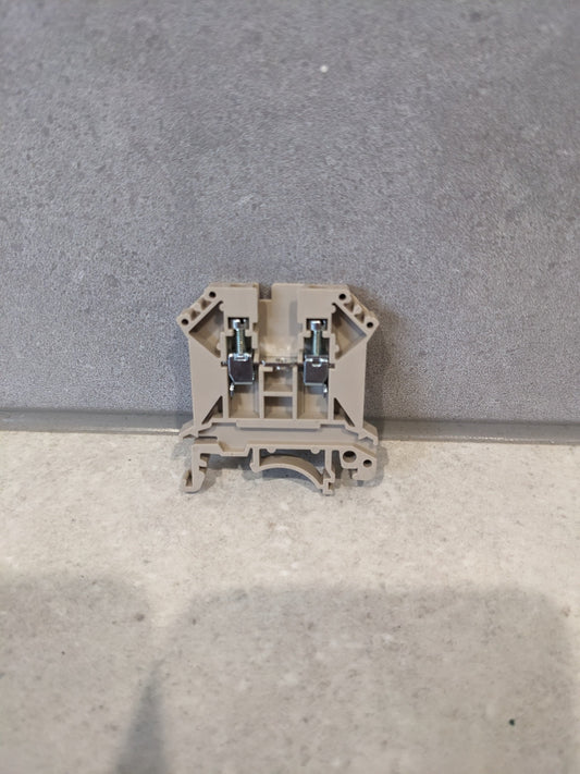 DIN Rail Terminal Block 2.5mm Single-Level, Screw Termination  878-7503