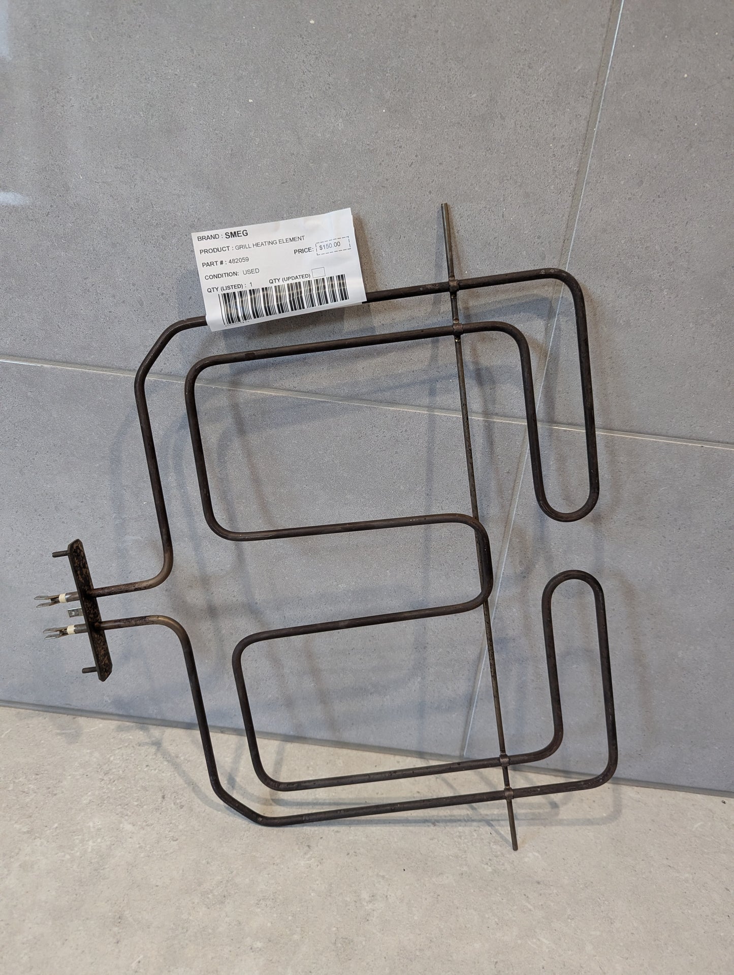 SMEG GRILL HEATING ELEMENT 482059