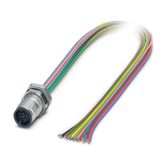 Phoenix Contact | 1437122 | Circular Connector, 12 Contacts, Panel Mount, M12
