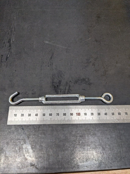 M5 HOOK TO EYE TURNBUCKLE Hot Dipped Galvanized