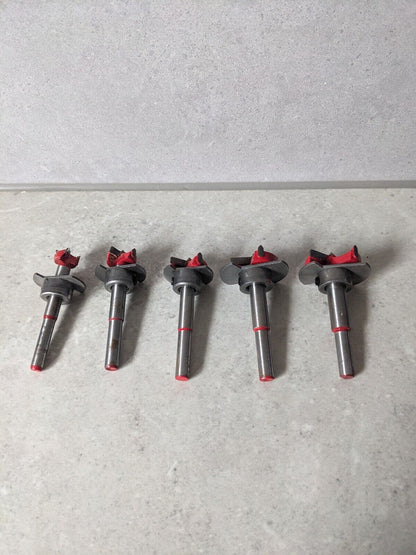 5Pcs Forstner Drill Bit Set Adjustable Wood Auger Cutter