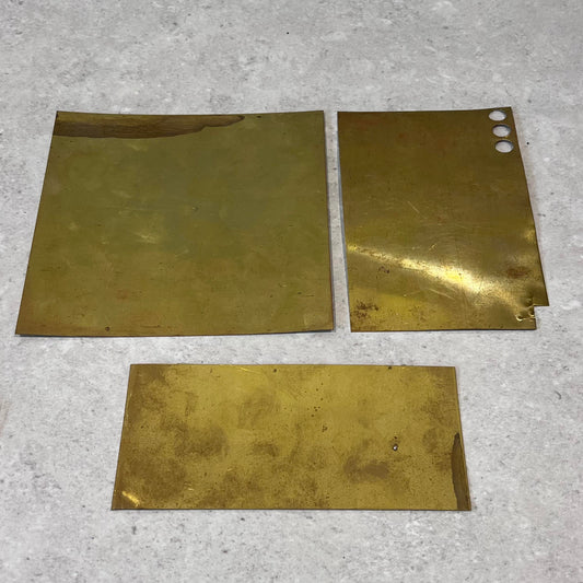 Brass Shim Stock 0.15mm Pack