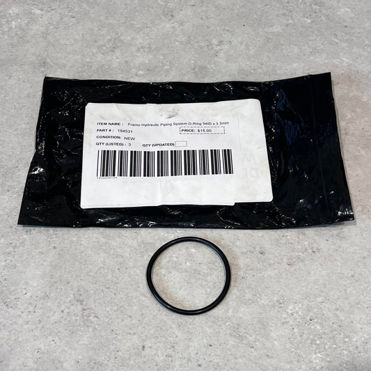 Framo Hydraulic Piping System O-ring 54ID x3.3mm 184531