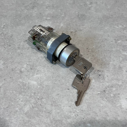 Sprecher + Schuh 22mm Key Switch + DE1-11 Contact Block