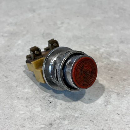 Square D 30mm Momentary Push Button Red