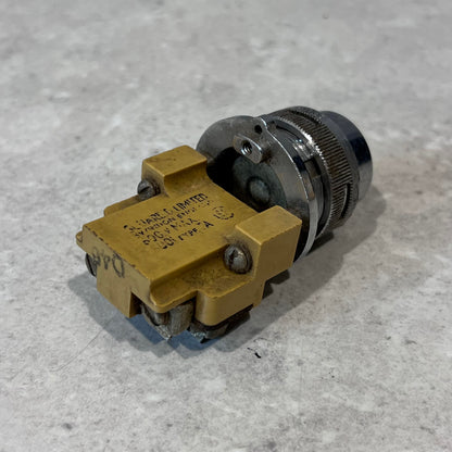 Square D 30mm Momentary Push Button Red