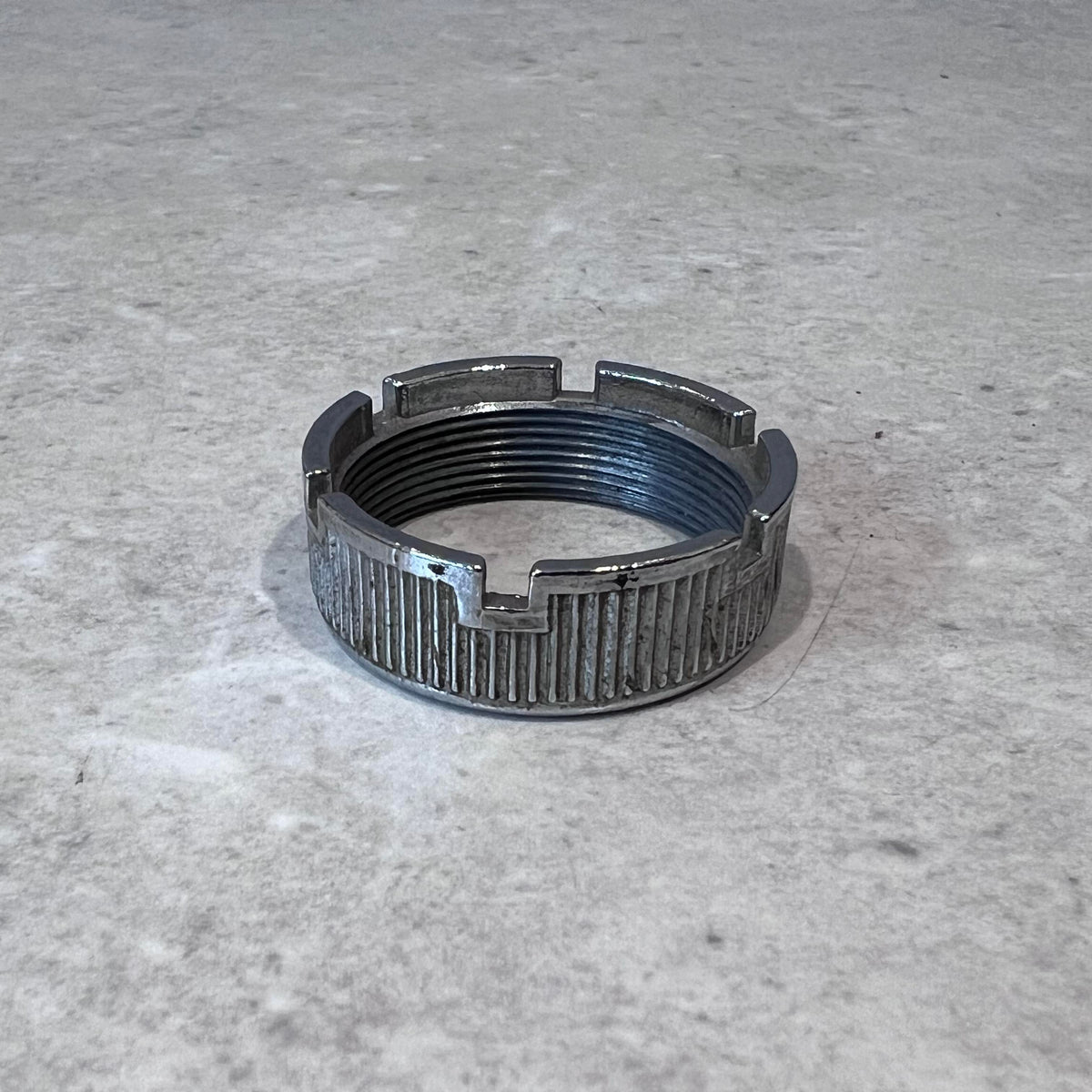 Universal 30mm Pushbutton Lock Nut Metal