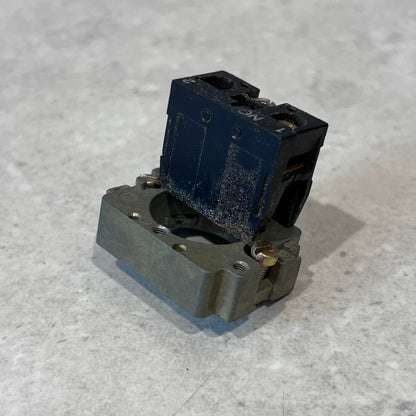 Telemecanique Contact block, Harmony XAC 1NC + Mounting Block