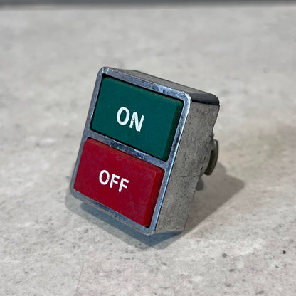 ON OFF Start Button Block  Contacts Not Included