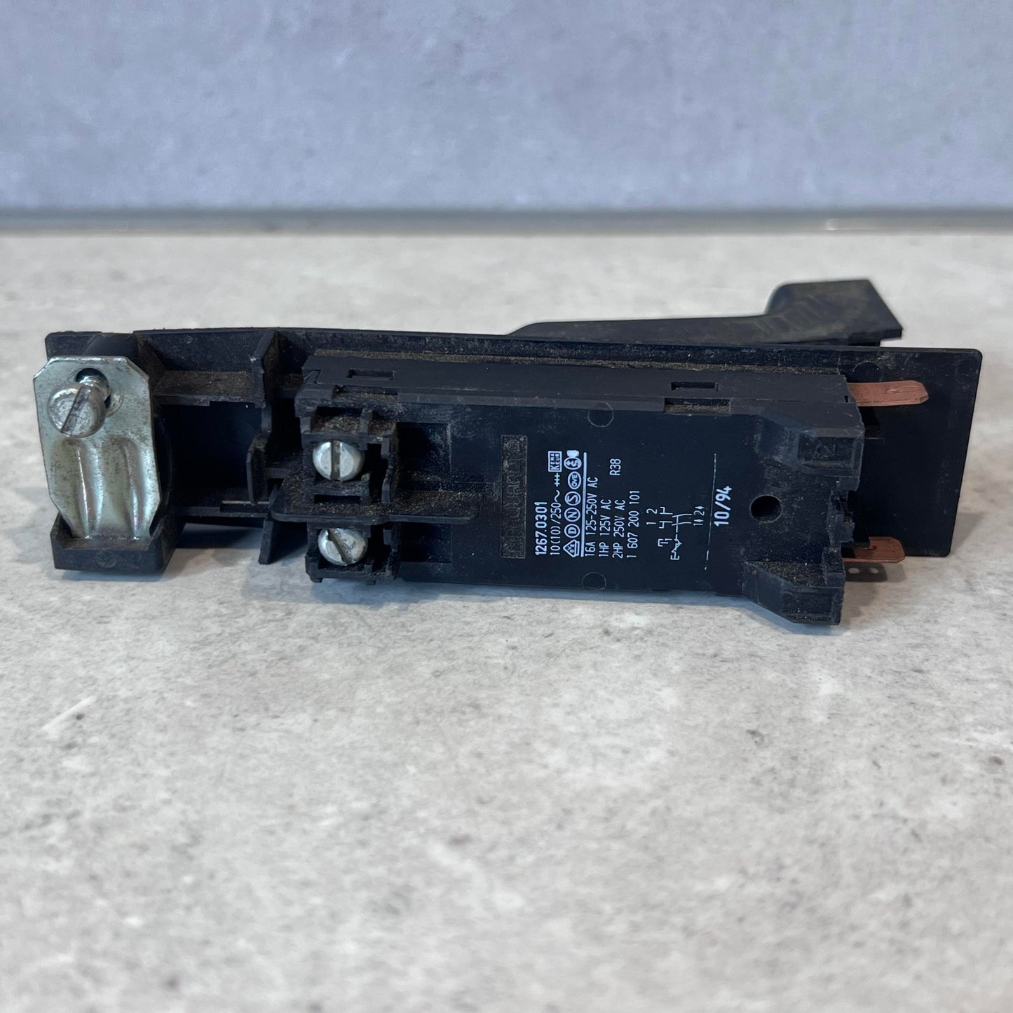 Marquardt Power tool Switch and Cord Grip - Broken 1267.0301