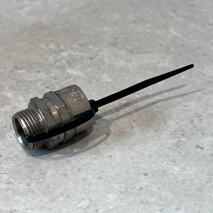 Adaptaflex Nickel, Conduit Fitting M20, Brass, Silver IP54 (No Locknut) SP20