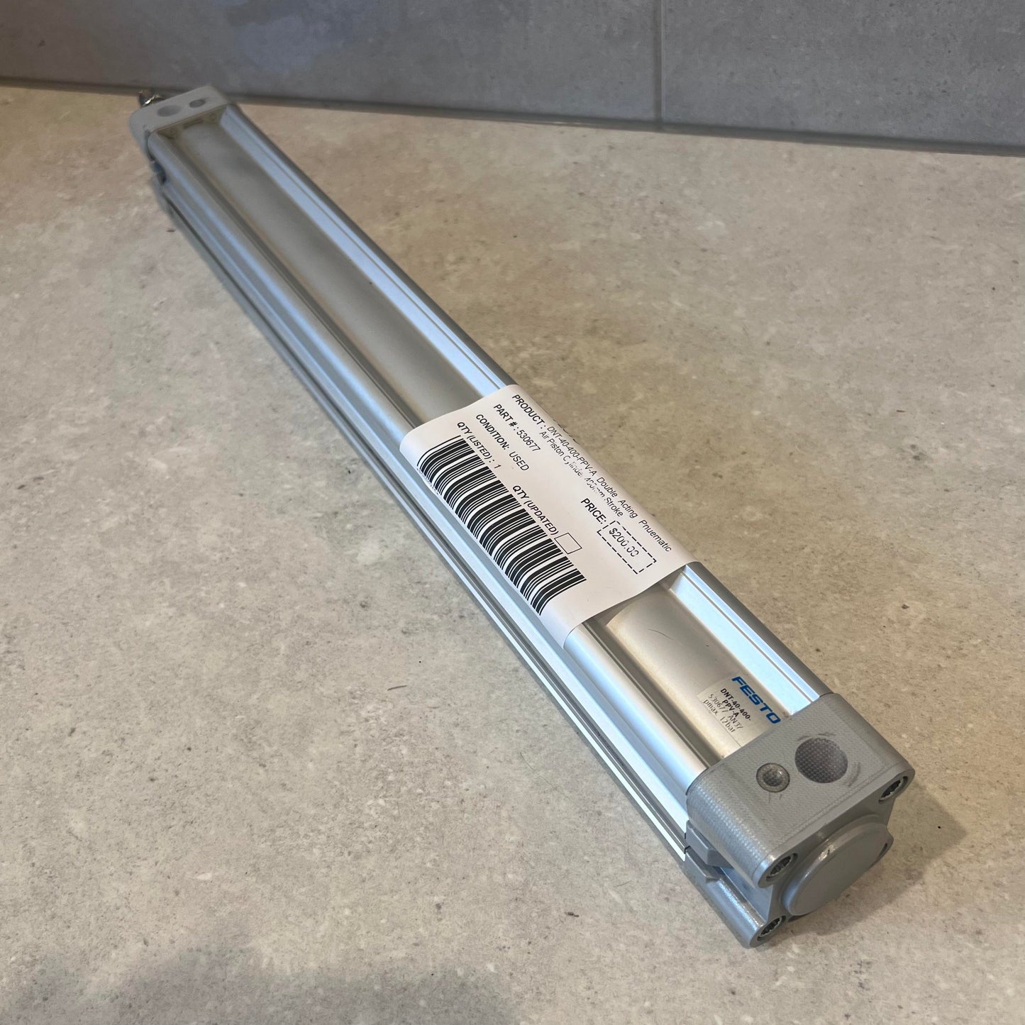 FESTO DNT-40-400-PPV-A Double Acting Pnuematic Air Piston Cylinder 400mm Stroke