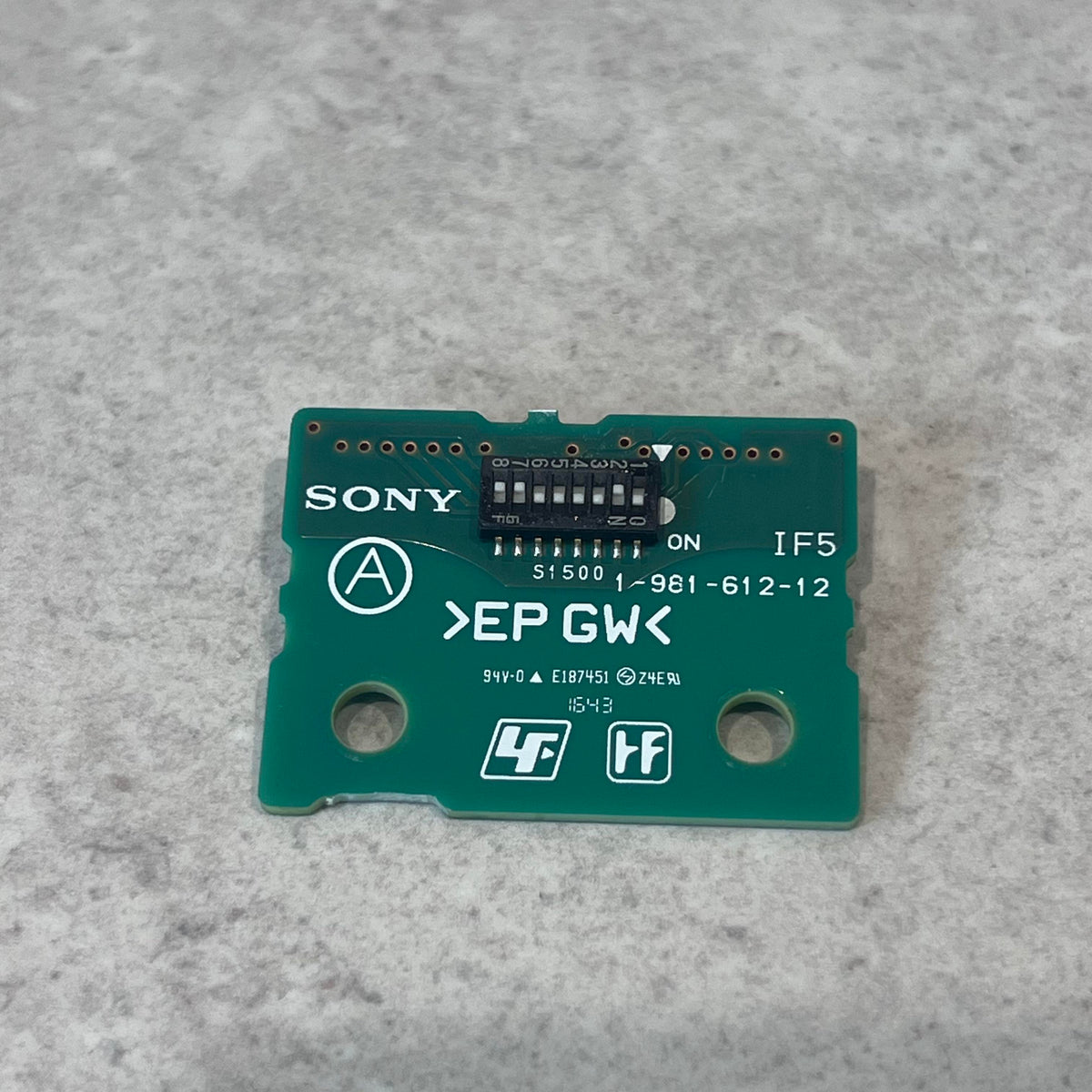 SONY IJ8101C BMS IF5 PCB