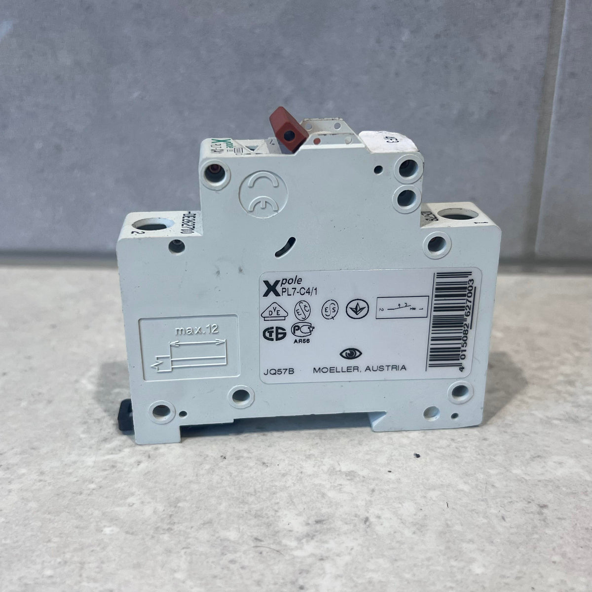 F&G Circuit breaker, 1 pole, 4A, C curve