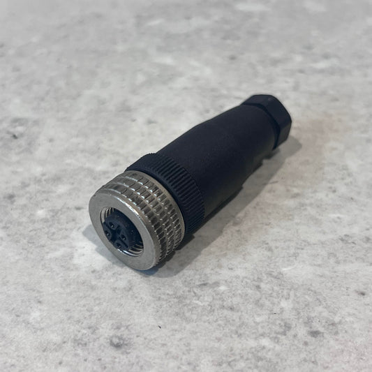 Proximity plug, M12, rewireable, 4 pin