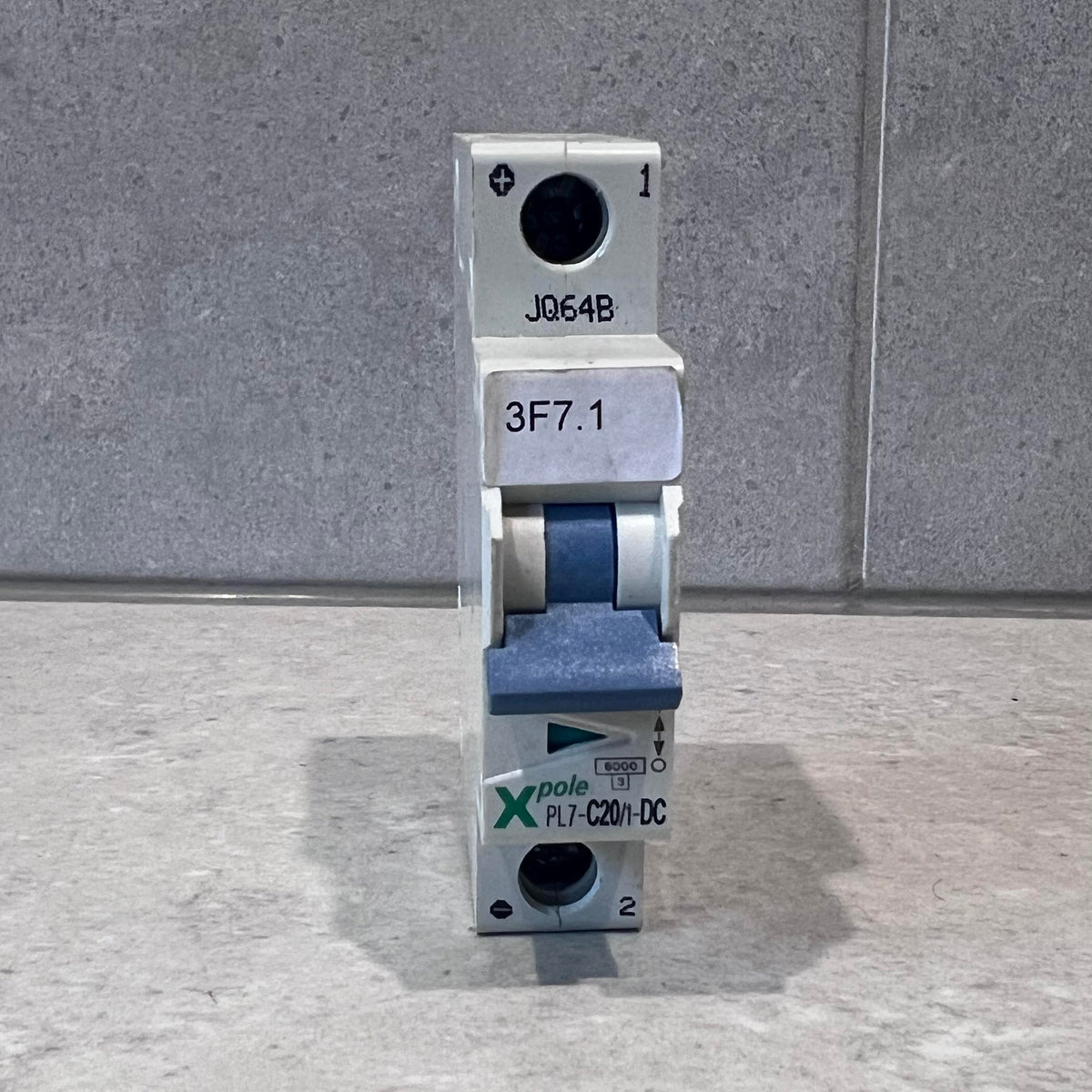 F&G Circuit breaker, 1 pole, 20A, C curve
