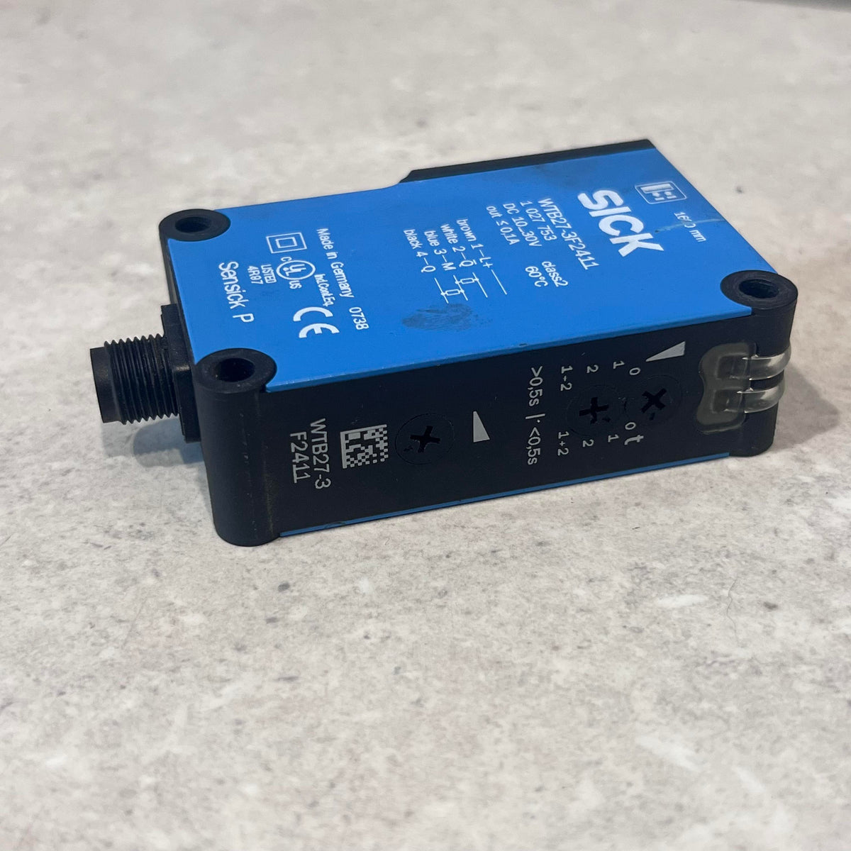 Sick Photoelectric Sensor, Proximity, Rectangular, 100-1, 600 mm, 880 nm