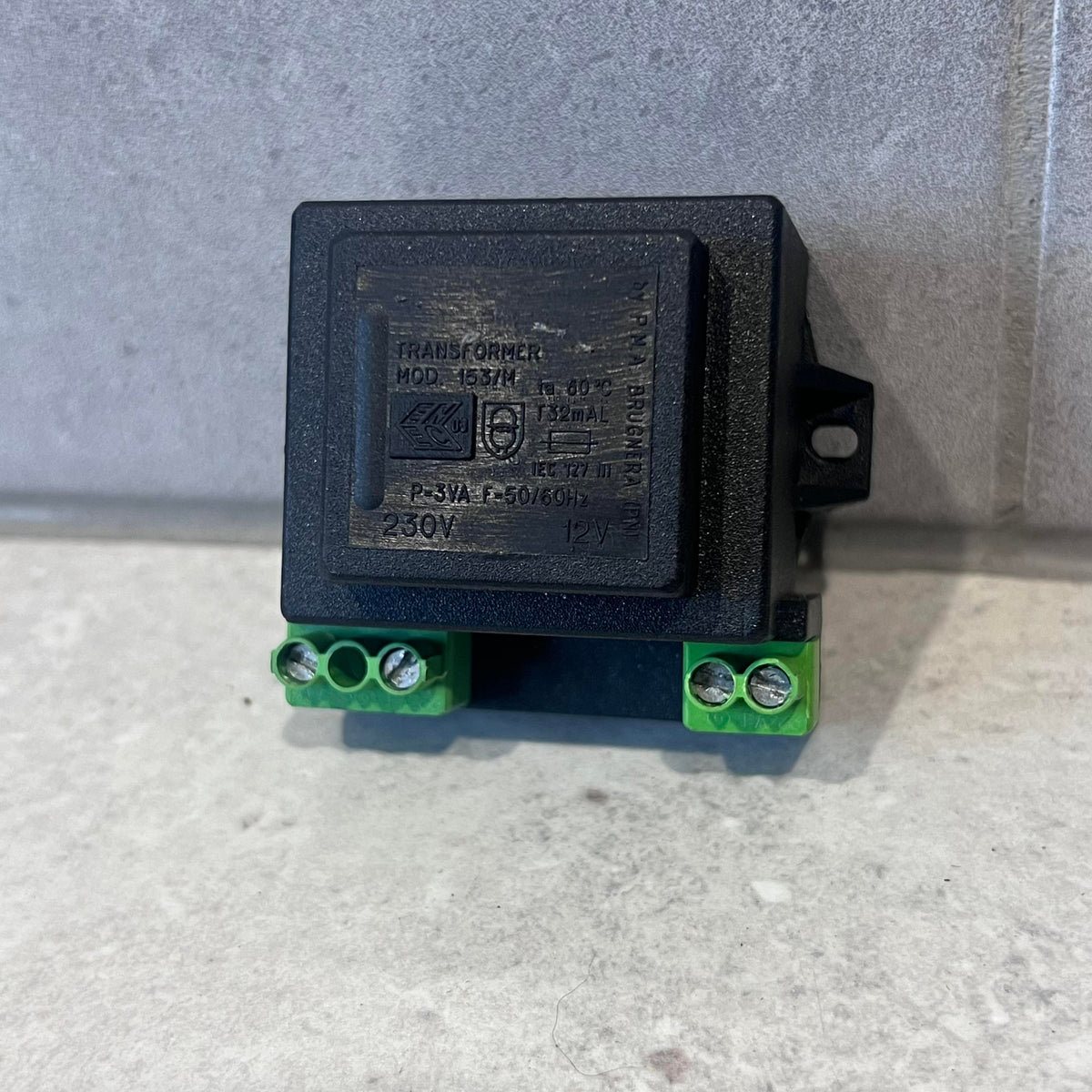 PMA Brugnera Transformer 230V-12V 3VA