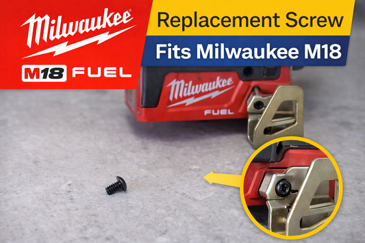 Milwaukee M18 Belt Hook Clip Replacement Screw – Fits Impact Driver & Drill