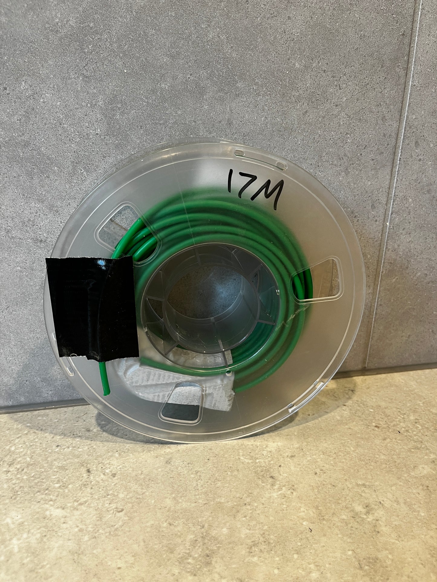 Air Hose 4mm OD x 2.5mm ID x 17M Length Green Polyethylene Tube  SMC-TE0425