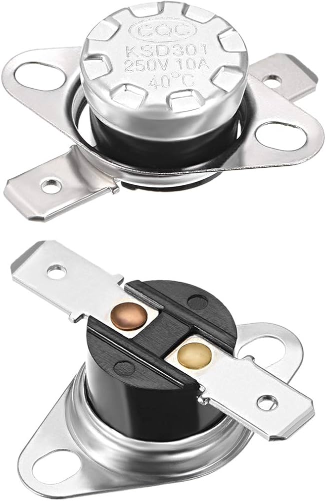 KSD301 50°C Degree Celsius N.C Temperature Switch Thermostat 10A 250V