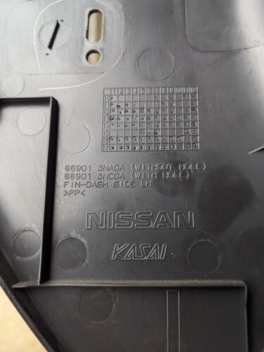 Nissan 66901-3NF0A Finisher-Dash Side,LH Nissan Leaf ZE1