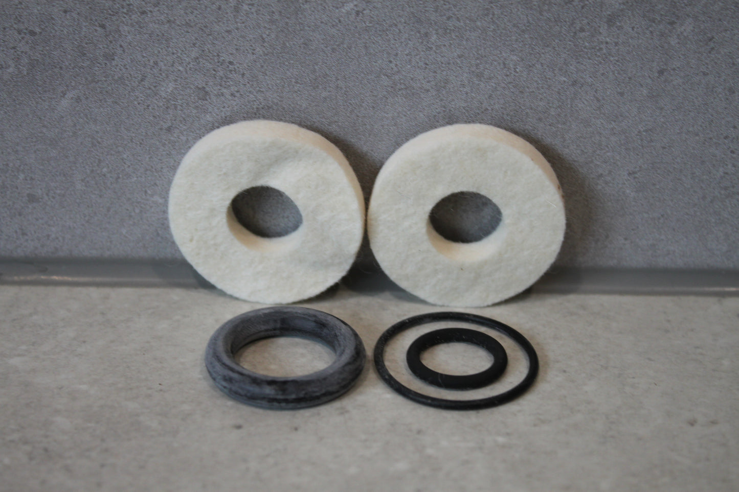KANGO Seal Kit inc 2x Felt Washer 2x O-Ring