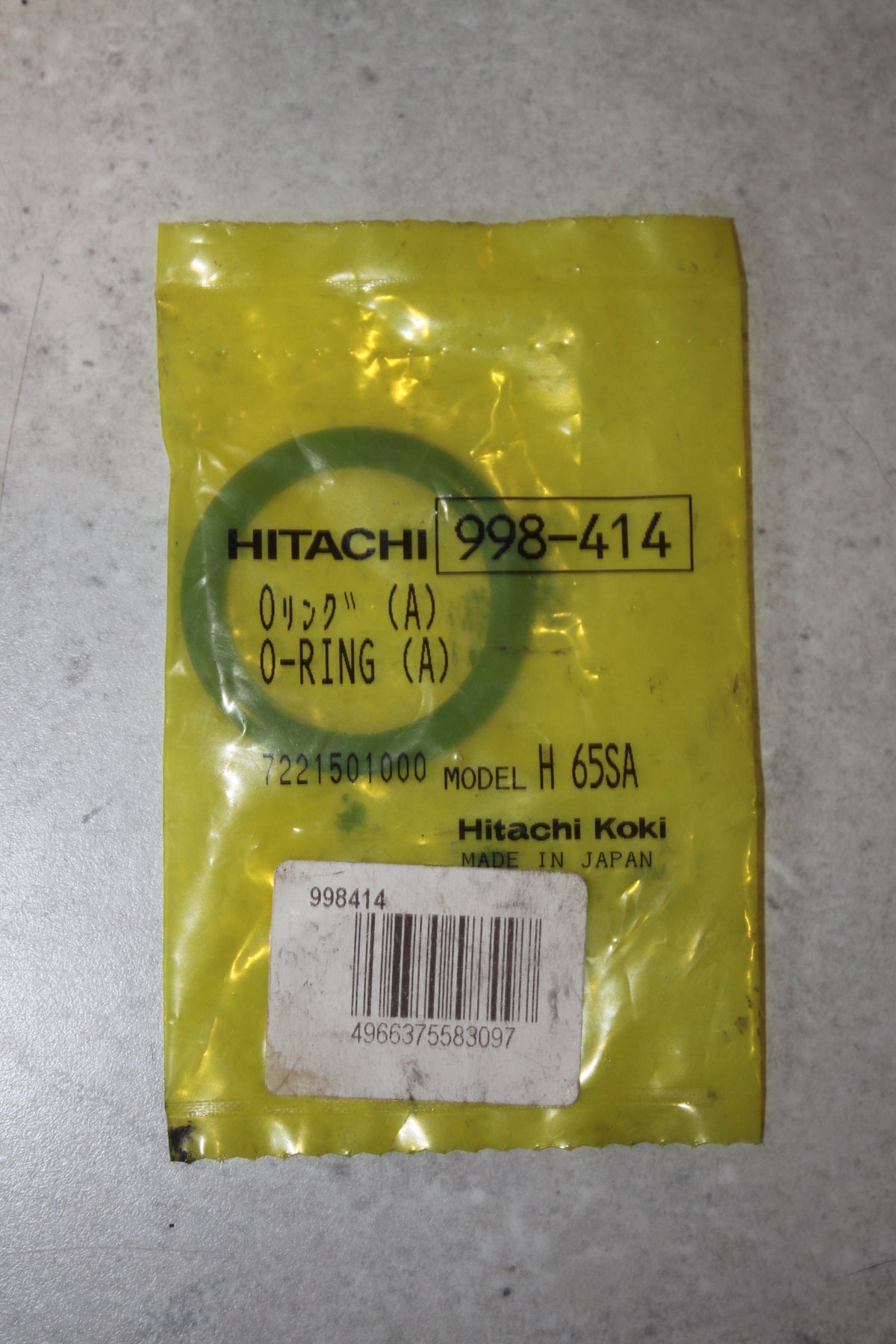 Hitachi Oring (a) H65SD2 H65SD/3 H 65SA 998-414