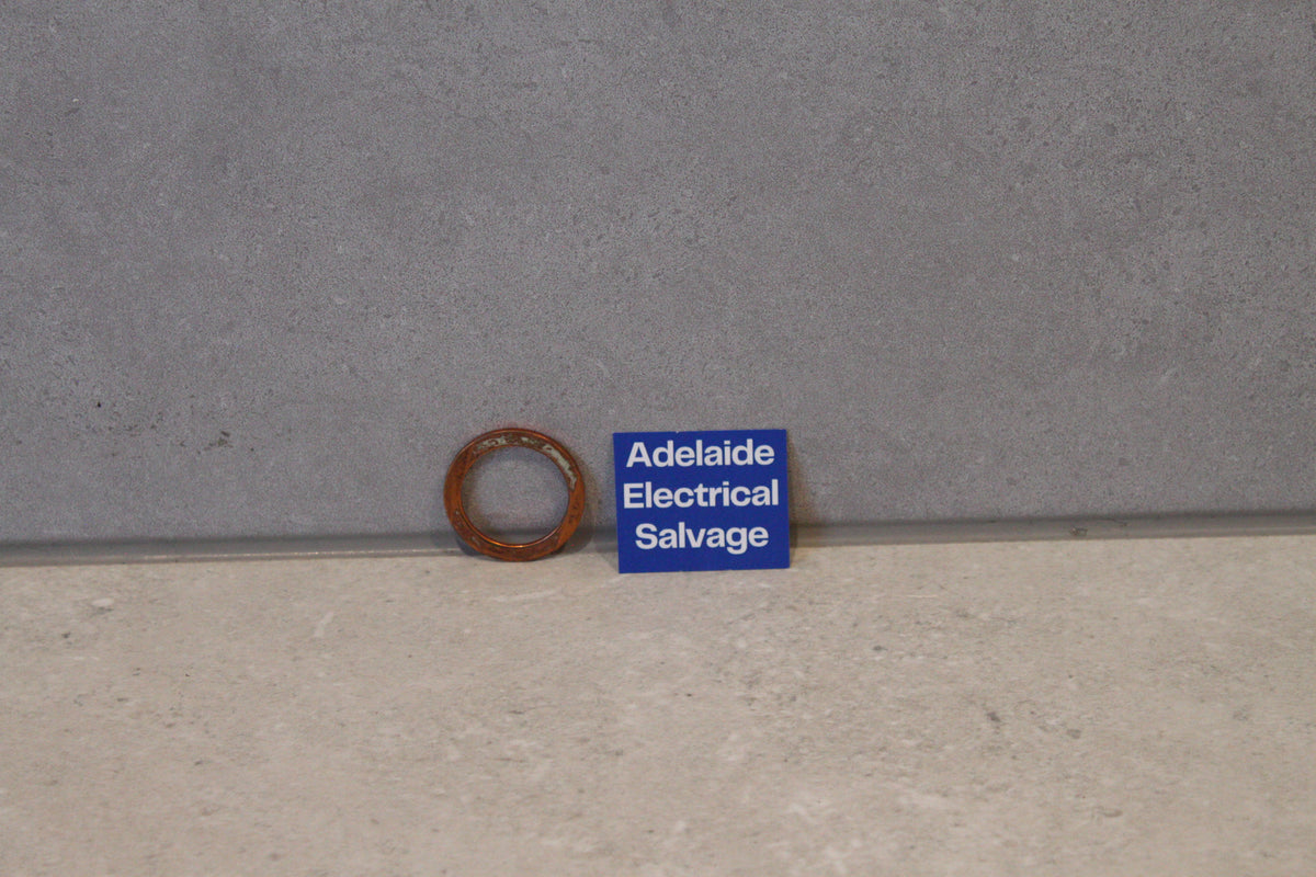 Copper Washer Plug Seal 32mm OD 24mm ID 2mm Thickness