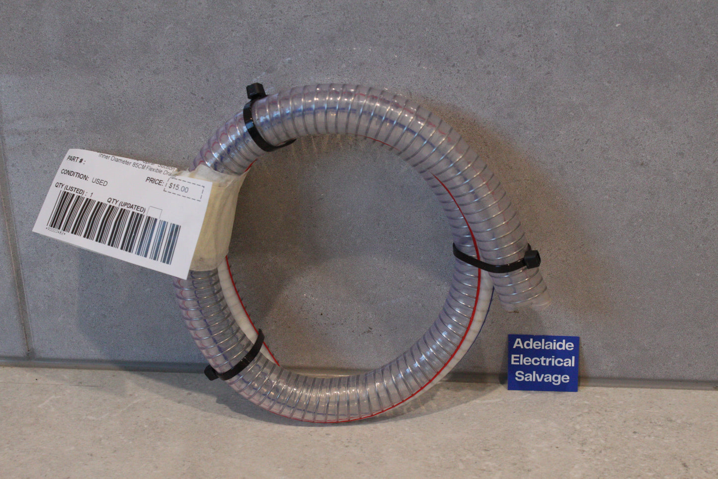 PVC Steel Wire Spiral Suction Hose 19Mm Inner Diameter 85CM Flexible Drain