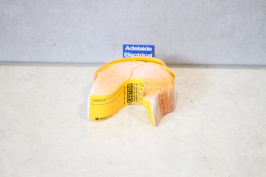 Brady - Heavy Duty Appliance Test Tag, Caution PK 70 Yellow